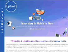 Tablet Screenshot of eptins.com